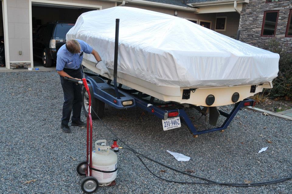 Shrink Wrapping Services - Sterling Aero Marine Services